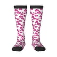 thumbnail image 2 of Picia Women Crew Soft Moisture-wicking Socks Orchids Flowers Pattern Design Cotton Socks, One Size fit All, 2 of 9