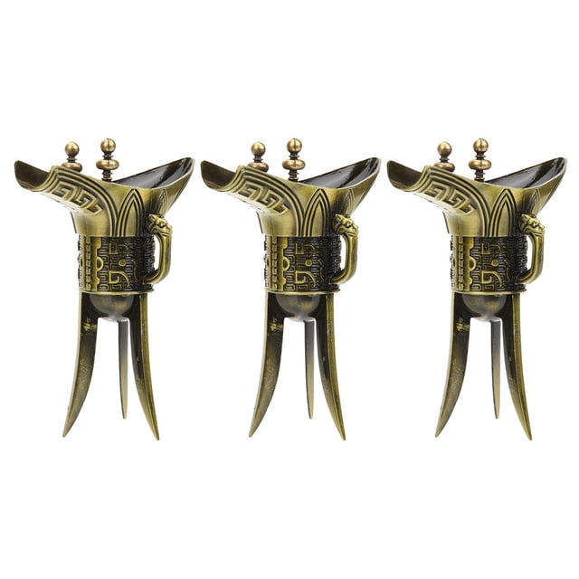 ADDHAT 3Ud Tradicional China Para Licor Y Té Decorativa Y Funcional En Hogar