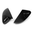 thumbnail image 4 of 2pcs Side Mirror Cover Door Wing Mirror Cover Cap Replacement for VW Polo MK6 2009-2017 6R0857537B 6R0857538B, 4 of 8