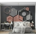 thumbnail image 6 of VIVYET Wall Mural - Hexagon Plan, 6 of 7