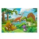 thumbnail image 1 of Juguete Rompecabezas de dinosaurio para niños, 100 piezas, juego educativo de rompecabezas de dibujos animados, juguetes para niños AMMAO MXZZ23418A5908, 1 of 2