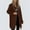 A1 Coffee, variant on GILIGEGE Women's Zip‑Up Oversized Long Hoodie,Soft Fleece Long‑Sleeve Casual Jacket, Plus‑Size Fall 2026 Sweatshirt Coat with Pockets for Daily Going‑Out Lounging Outfits JN L
