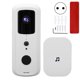 thumbnail image 1 of Timbre con vídeo WIFI inalámbrico inteligente, intercomunicador con Control remoto por aplicación 1080P, visión nocturna, enchufe blanco de 90-260VEU, 1 of 9