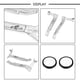 thumbnail image 5 of Ruedas de entrenamiento de bicicleta de velocidad variable ajustables para bicicletas para niños de 16 "a 22" (Plata), 5 of 10