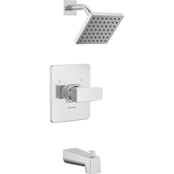 Delta 14 Series Tub & Shower Trim - T14467-PP in Chrome