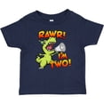 thumbnail image 3 of Inktastic Rawr I'm Two Dinosaur Boys or Girls Baby T-Shirt, 3 of 5