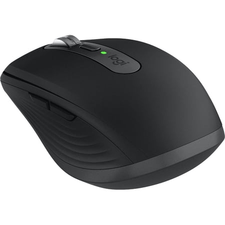 UPC: 0097855161802 | Logitech MX Anywhere 3 Compact Performance Mouse  Wireless  Comfort  Fast Scrolling  Any Surface  Portable  4000DPI  Customizable Buttons  USB-C  Bluetooth – Black