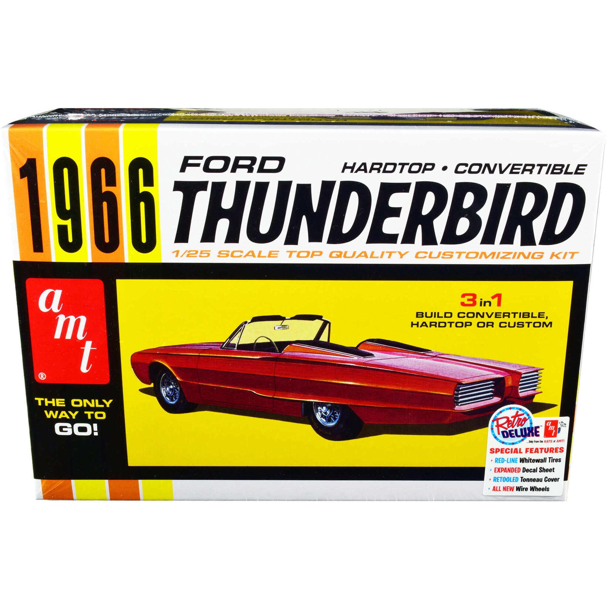 1/25 Model Kit WM First to Market1966 Ford Thunderbird Hardtop/Convertible
