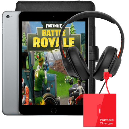 refurbished apple ipad mini 4 fortnite bundle 7 9 inch tablet 128gb wi - fortnite ipad mini