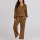 thumbnail image 4 of Puntoco Mujer 2023 Color Traje deportivo Casual Deportes Sudadera con capucha Pantalón Conjunto de dos piezas Liquidación Puntoco Puntoco-4989, 4 of 8