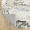 thumbnail image 6 of Avalon Home Marlowe Washable Distressed Abstract Grey/ Blue Indoor Area Rug, 6 of 13