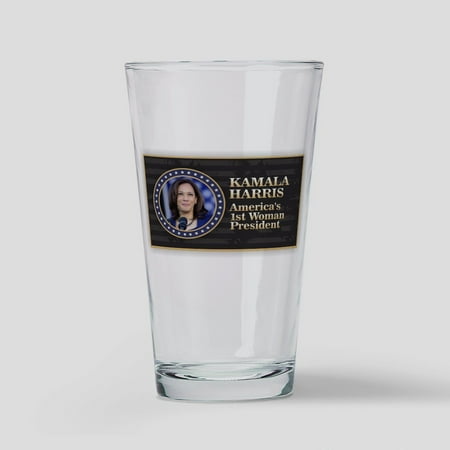 

CafePress - Kamala Harrias 2024 - Pint Glass Drinking Glass 16 oz. CafePress