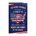 thumbnail image 2 of Leutsin Welcome 4th of July Garden Flags, 12 x 18 Inch Patriotic Double Sided Outdoor Hanging Flag, Memorial Day Independence Day American Stars and Stripes Love Heart Yard Outdoor Decoration, 2 of 8