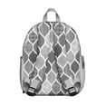 thumbnail image 3 of Lightweight Boho Student Backpack – Abstract Artistic Floral Pattern with Water-Resistant Oxford Fabric for School Use, 3 of 5