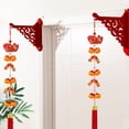 thumbnail image 2 of Decoraciones De Año Nuevo Escena De Tienda Colgantes De Caqui Y Ruyi Decoraciones Para El Festival De Primavera, 2 of 6
