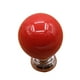 thumbnail image 1 of Perilla de puerta de cerámica con forma de cereza, tirador para cajón, armario, muebles (rojo), 1 of 2