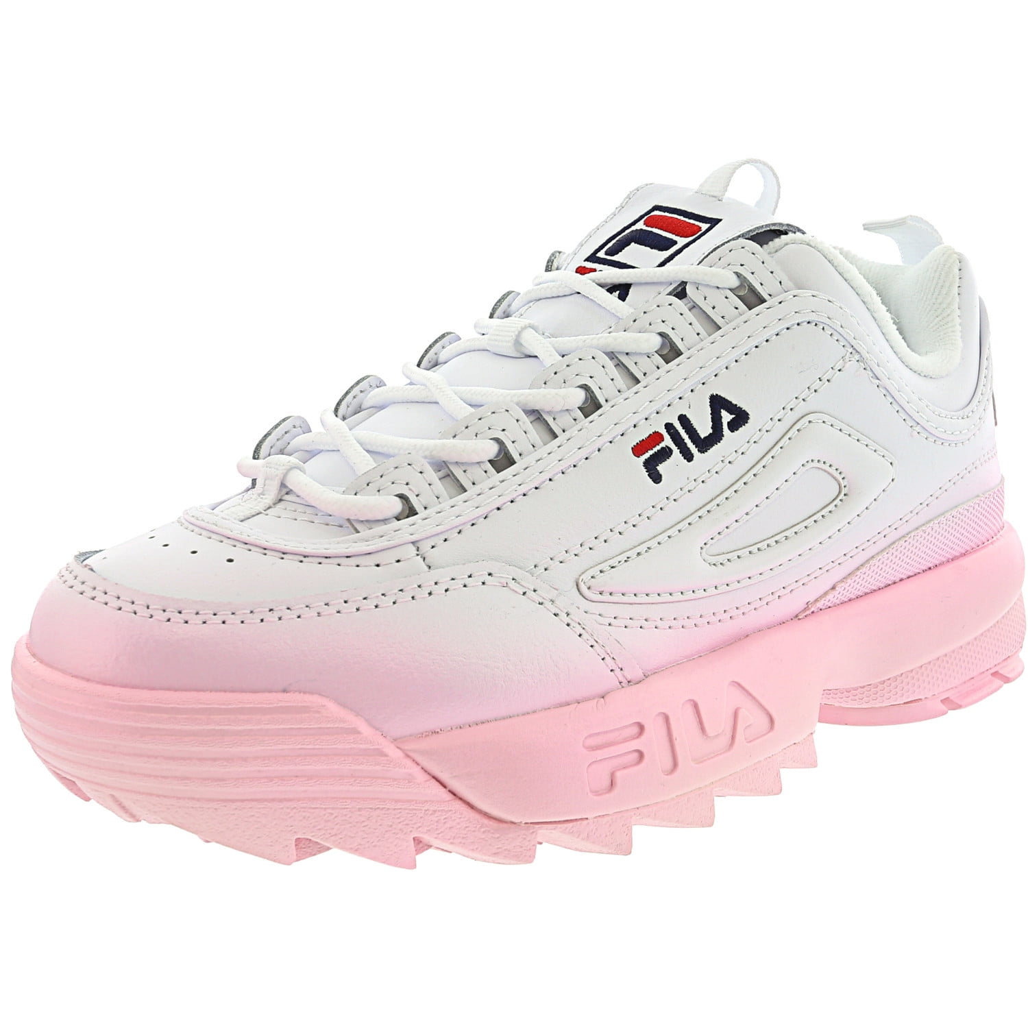 FILA - Fila Women's Disruptor Ii Premium Fade White/Chalk Pink/White ...