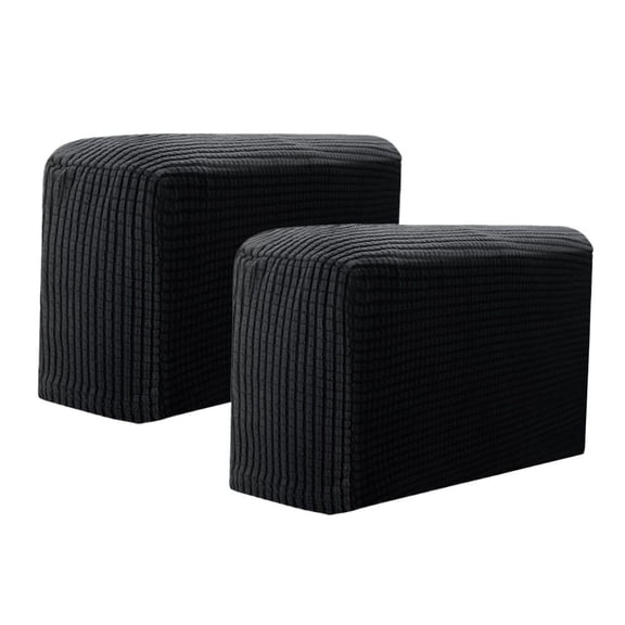 MAE 2PCS Removable Furniture Stretchy Couch Arm Protector Armrest Covers Home & Living Sofa Cover