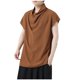thumbnail image 1 of pstuiky Camisetas interiores de tirantes para hombre, Camiseta sin mangas de cuello redondo y seda helada de color liso informal para hombre Chaleco para hombre xl, 1 of 3