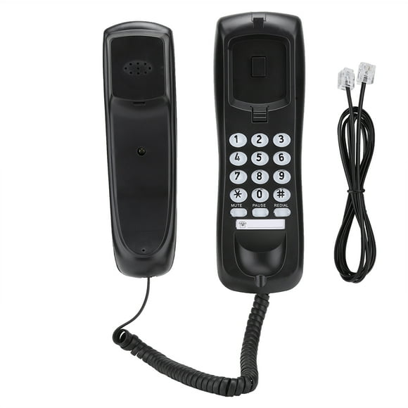 Office Telephone, Fixed Telephone Wall Mounted Telephone P/T Dialing Wired Telephone, Office For Home
