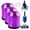 3pcs Purple, variant on High Magnetic Screwdriver Drill Bit Set – Magnetic Screwdriver Head Ring Magnetizer Tool for Hex Screwdrivers and Power Bits, Portable Screw Holding Accessory for Household Daily Use