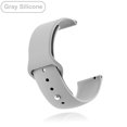 thumbnail image 1 of 18mm20mm22mmmetallremförGarminVivoactive344sBandWatchVenu22sSQForerunner645ArmbandSilikonöglaNylonhandledSiliconeGrey, 1 of 5