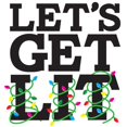 thumbnail image 3 of CafePress - Lets Get Lit White T Shirt - Men's White Classic Cotton T-Shirts, 3 of 4