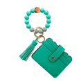 thumbnail image 1 of Carteras de pulsera Carteras de para mujer Llavero Soporte de con borla, Llavero de muñeca Cartera de de moda, Accesorios de joyería Regalos - Turquesa Turquesa Magideal Carteras de pulsera, 1 of 7