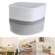 thumbnail image 2 of Practical Laundry Hamper Handwoven Dirty Clothes Organizer Basket Blankets Organizing Tool Bathroom and Office Supplies Y, 2 of 4