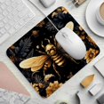 thumbnail image 2 of Bee Square 8.3x9.8 Inch Non-Slip Rubber Bottom Printed Desk Mat Gaming Mousepad Mouse Mat for Office and Gaming, 2 of 6