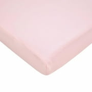 American Baby Co. Cotton Supreme Jersey Knit Fitted Crib Sheet, Pink