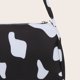 thumbnail image 4 of Vintage mujer lienzo impresión hombro axila bolso Casual pequeño bolso (F), 4 of 5