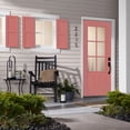 thumbnail image 5 of ColorPlace Classic Exterior House Paint, Coral Berry, Flat, 1 Gallon, 5 of 10