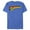 Royal Blue Heather, variant on Men's Superman Classic Text Logo Graphic Tee Royal Blue Large