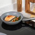 thumbnail image 3 of Salter BW02762 Marble Collection Forged Aluminium Non Stick Frying Pan, 20 cm, Grey, 3 of 5