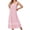 Pink, variant on Nightgowns for Women Cotton Long Night Gowns Sleeveless Sleep Dress Victorian Nightdress Ladies Sleepwear