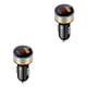 thumbnail image 1 of sweethay de coche de 36W de doble puerto de carga rápida 6A Fast PD USB C para QC3.0 tipo C de teléfono móvil de coche Oro 2Conjunto, 1 of 6
