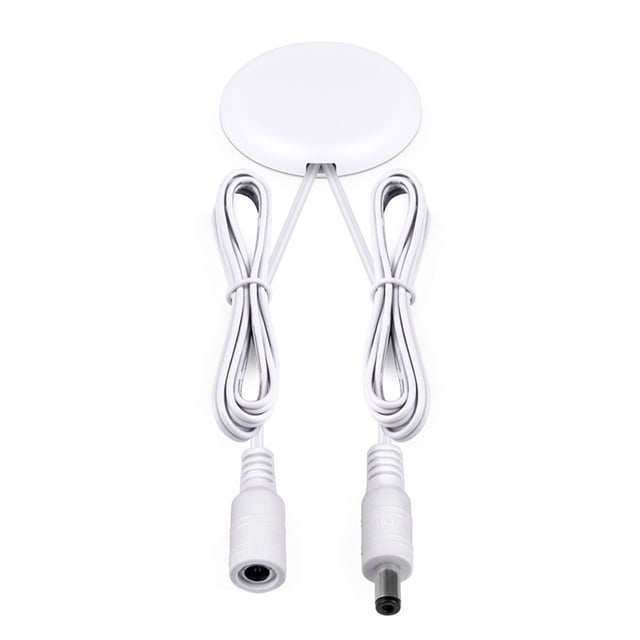 Interruptor de Luz LED con Sensor Táctil Inteligente,Regulador de Intensidad de 12 V-24 V,Panel de Madera/Espejo Penetrable de 20 mm,Interruptor de Inducción de Escaneo Manual,CC B