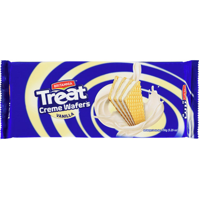 BRITANNIA TREAT WAFER VANILA