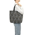 thumbnail image 4 of Rocae Spider Cobweb for Features A Uniquely Designed,Large-capacity,Reusable Shoulder Zip Tote Shopping Bag for Vacations and Shopping, 4 of 6