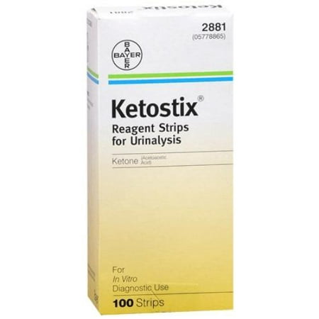 UPC 301932880211 product image for Bayer Ketostix Reagent Strips for Urinalysis, 100ct 301932880211A1879 | upcitemdb.com