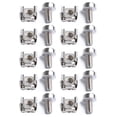 thumbnail image 2 of 10x M5 x 16 Metal Nickel-plated Square Hole Cage Nuts & Screws for Server Rack Cabinet, 2 of 11