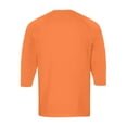 thumbnail image 5 of Inglocry Men's Henley Shirts Long Sleeve Basic Pullover Shirt Lightweight Button Down Shirts For Men Orange M, 5 of 7