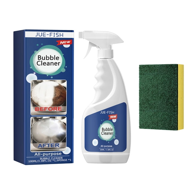 Limpieza, Limpieza del hogar, Artículos de limpieza, Artículos de limpieza para el hogar, Limpiador de espuma de aceite de cocina de 100 ml, limpiador de aceite para campana extractora, estufa, tubo d