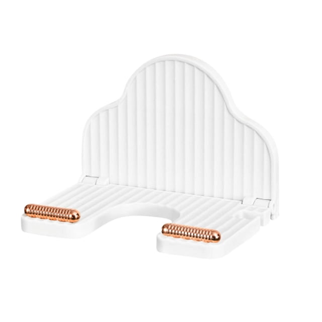 TIMIFIS Storage Rack Portable Storage Rack, Non Punching Bathroom Universal Foldable Hair Dryer Bracket, Wall Mounted Bathroom Storage Rack Hooks/Hangers/Holders