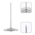thumbnail image 2 of KAKOWELY orders spike Paper Receipt Holder Spike Invoice Bill Fork Receipt Spike Stick Restaurant Check Spindle Straight Rod Paper Memo Holder for Home Office Kitchen Silver, 2 of 4