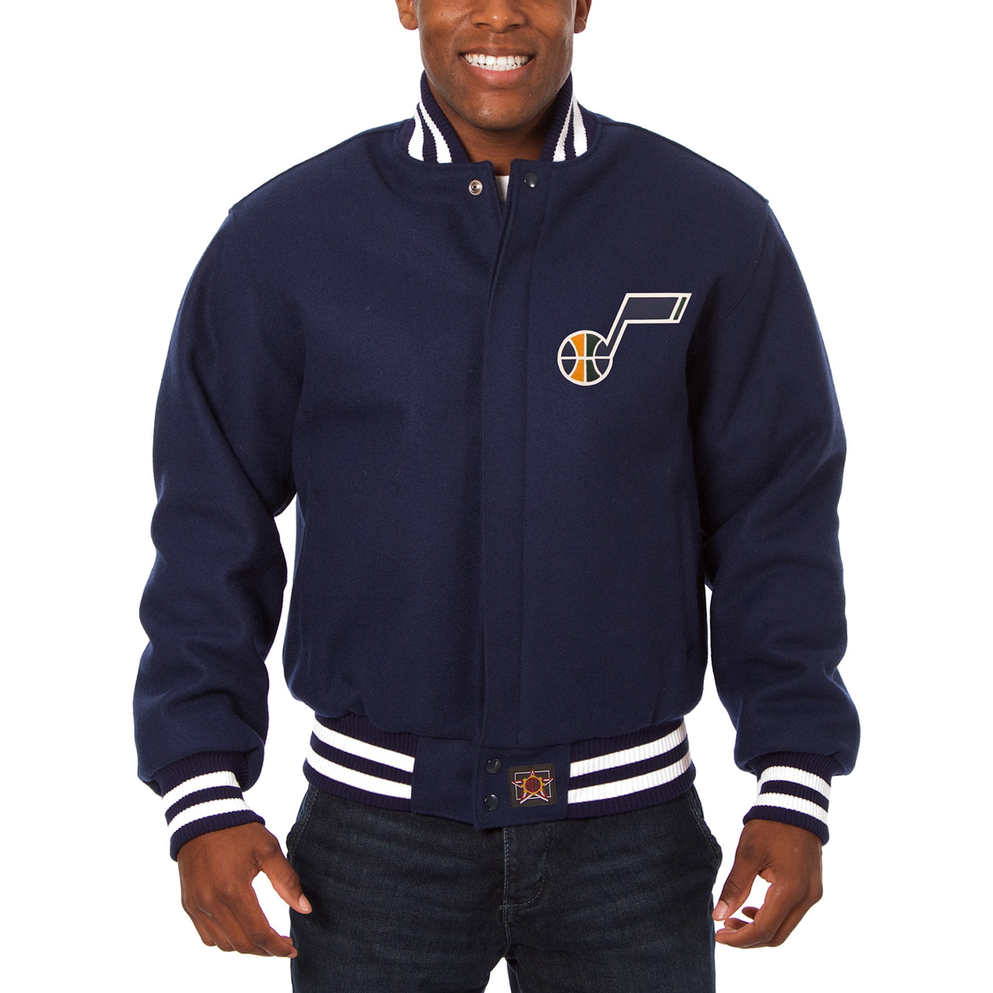 Men's JH Design Navy Utah Jazz Big 