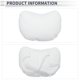 thumbnail image 4 of Almohada para la Cabeza del Automóvil Unique Bargains, Almohada Ergonómica y Cómoda para el Cuello, Soporte de Cuero y Espuma Viscoelástica, 2 Pcs, 4 of 7