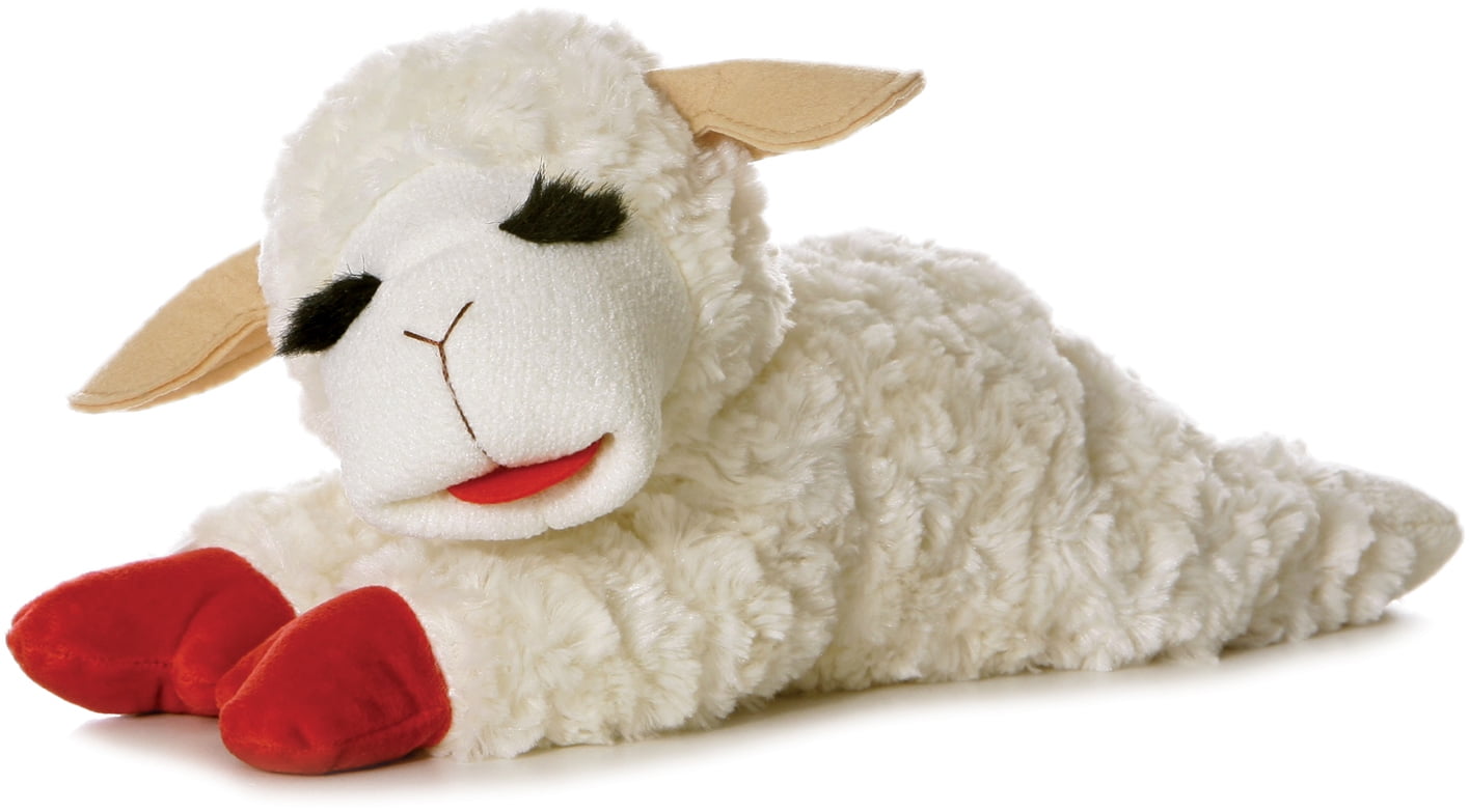 Aurora Lamb Chop Laying Down 12"