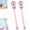 Sakura pink, variant on Magic Wand Water Squirter, Spinning Water Spray Toy, Pull-Out Fairy Wand Water Blaster, Rotating Water Spray, Funny Firework Water Sprayer for Summer Beach Pool Party Outdoor Games, for Adult